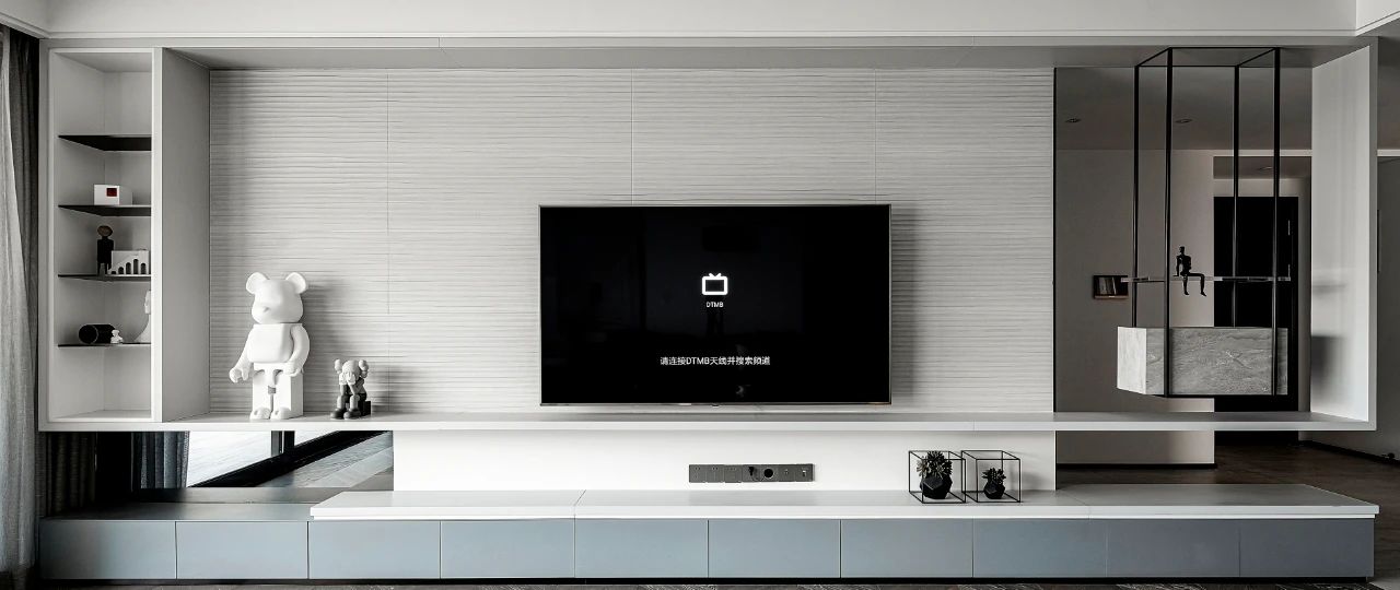 300㎡现代极简装修效果图