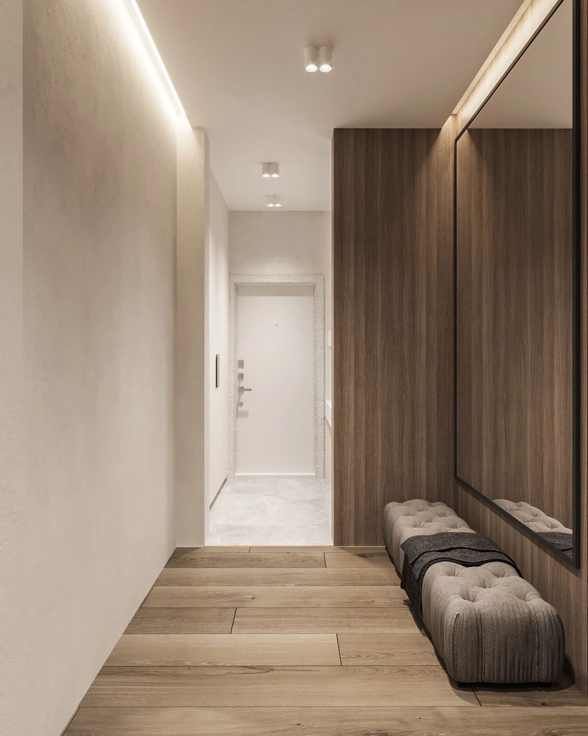 120m&sup2;现代风装修效果图
