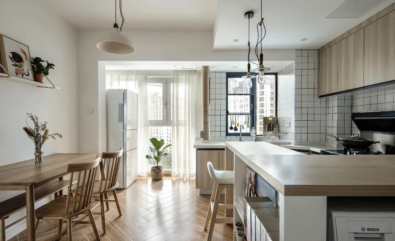 80㎡日式风装修效果图