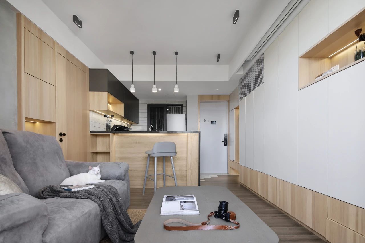 68㎡现代装修效果图