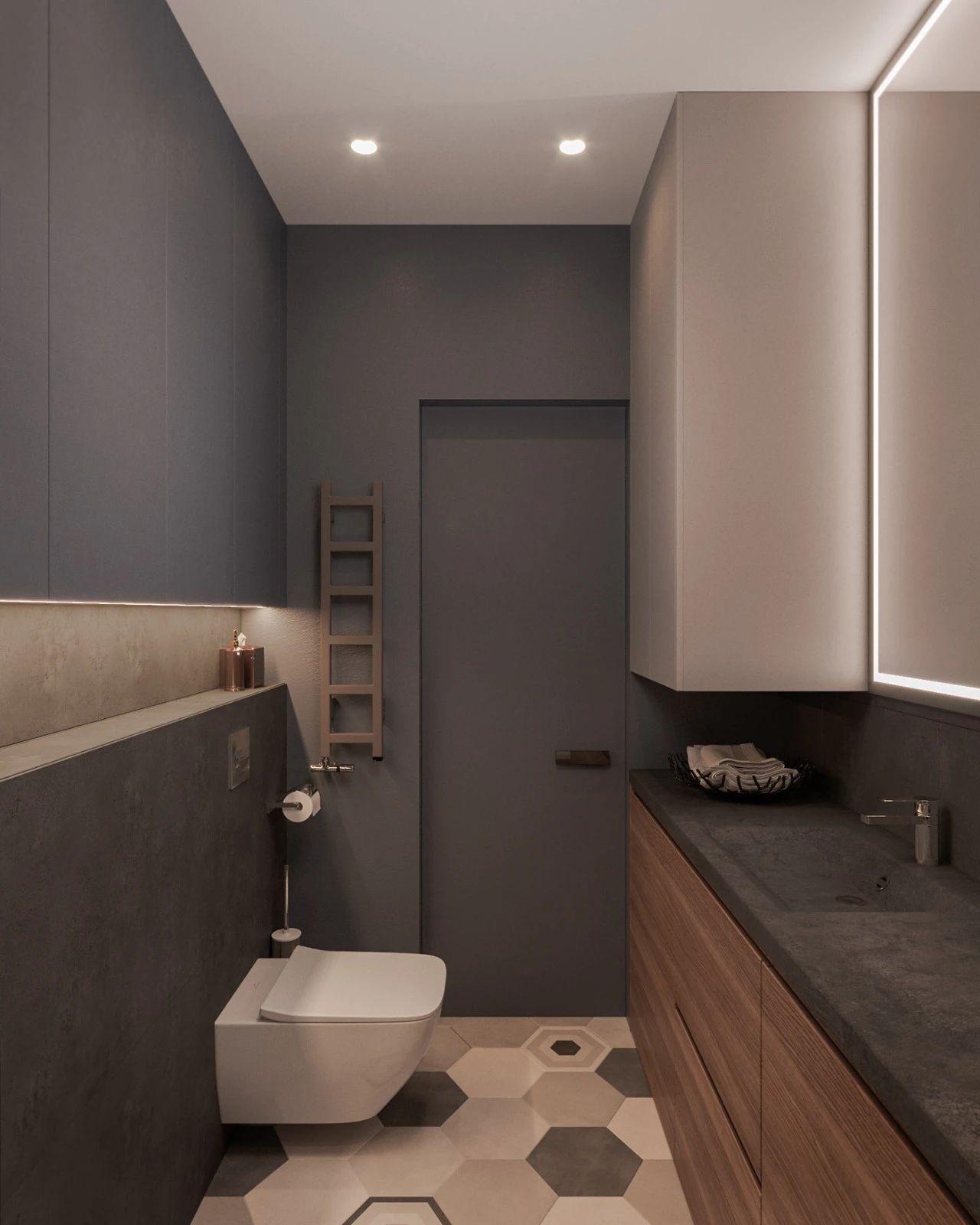  50㎡现代公寓卧室装修效果图