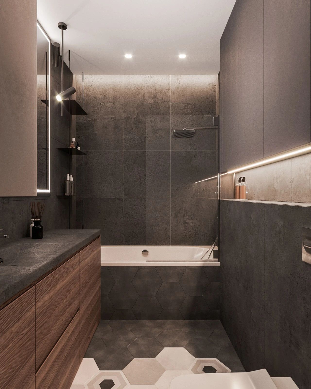  50㎡现代公寓卧室装修效果图