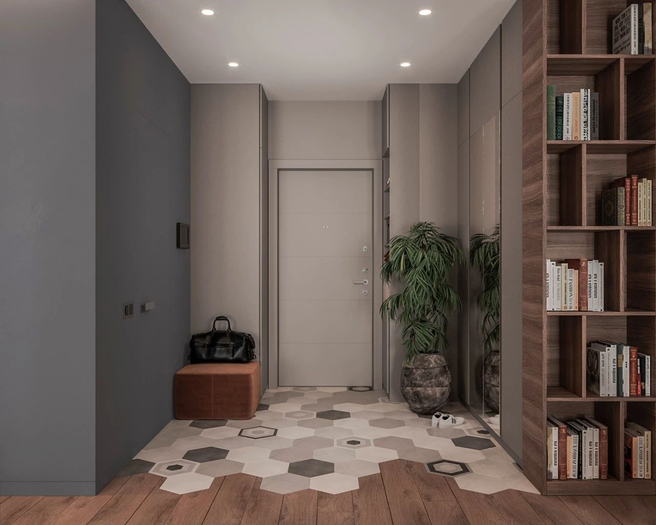  50㎡现代公寓卧室装修效果图