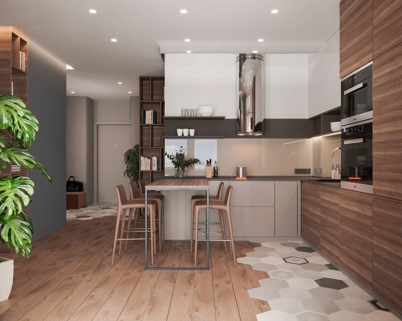  50㎡现代公寓卧室装修效果图