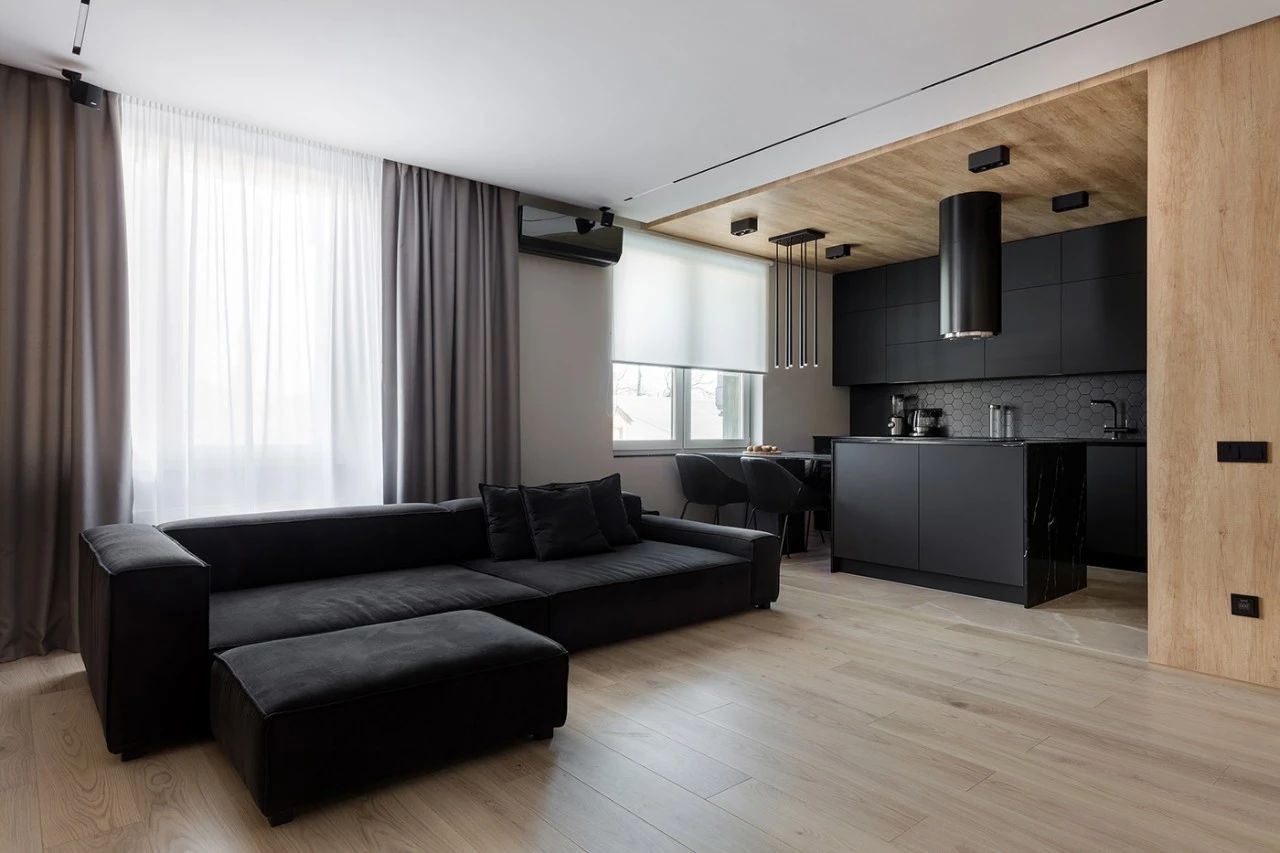 86平简约现代风公寓装修效果图