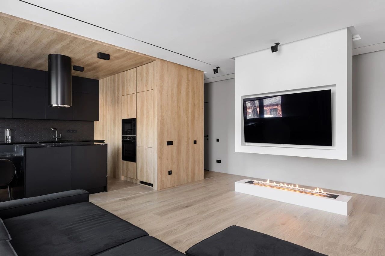 86平简约现代风公寓装修效果图