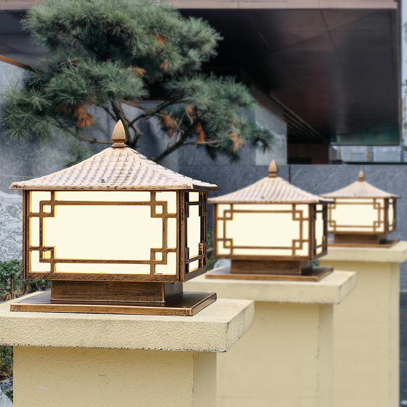 凯优美 太阳能柱头灯