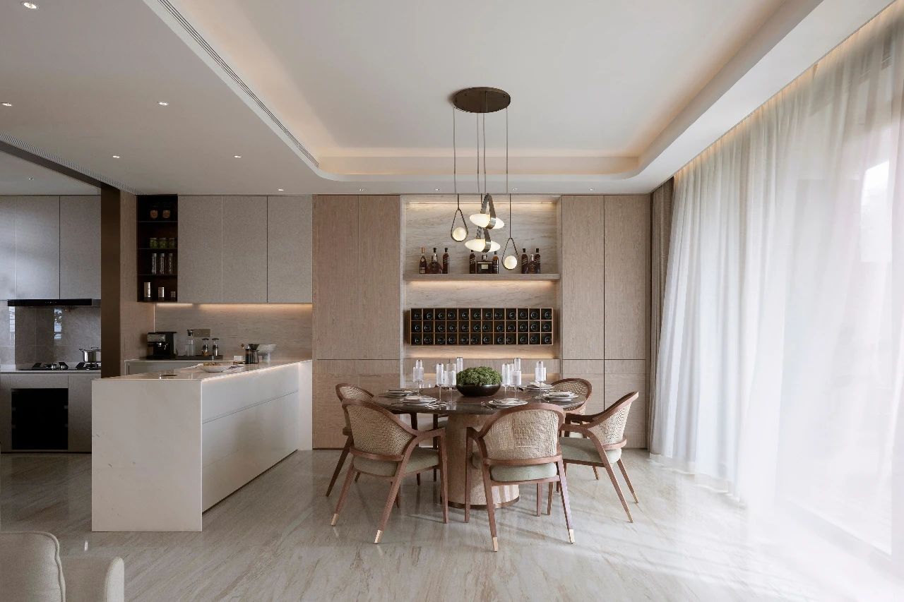 178平大户型混搭风装修效果图