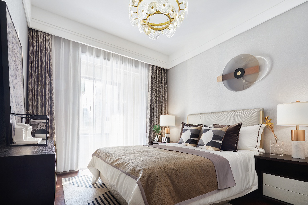 140m&sup2;轻奢风装修效果图