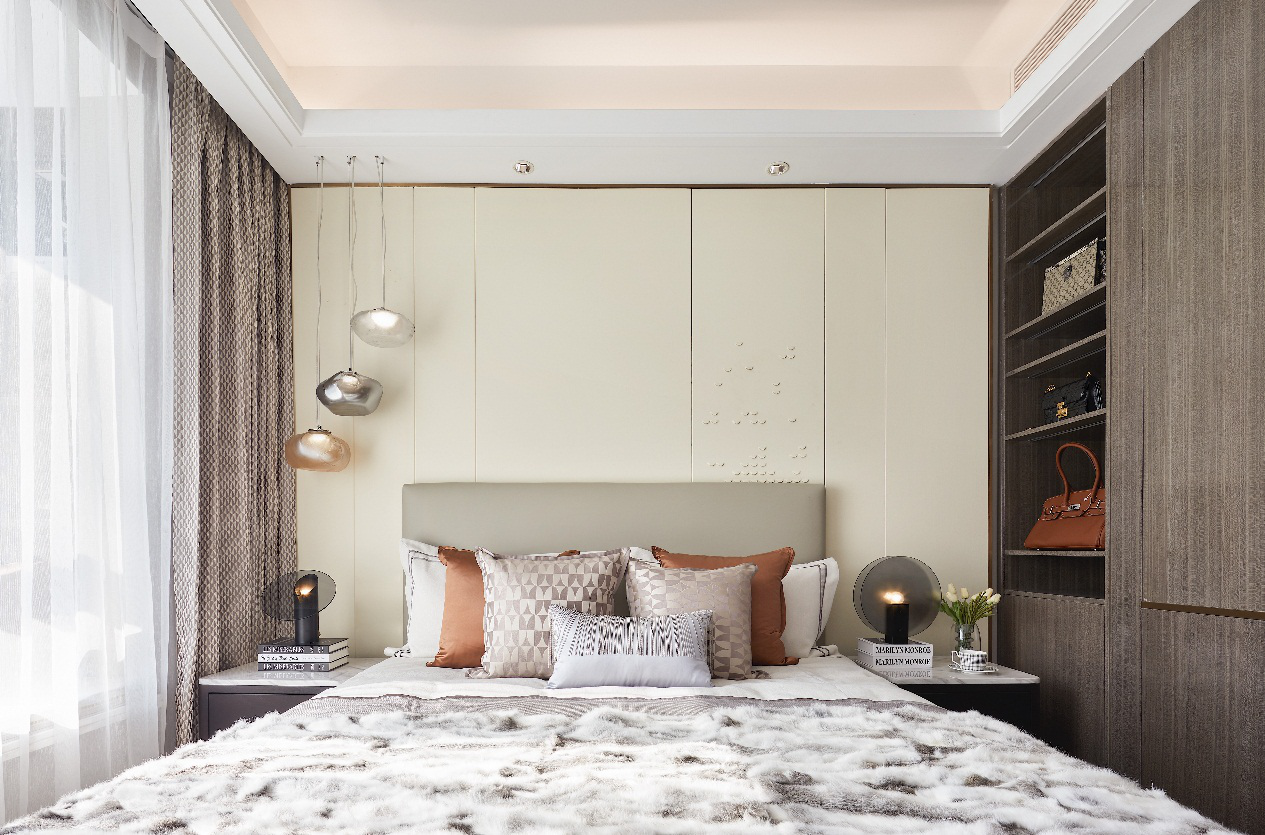 140m&sup2;轻奢风装修效果图