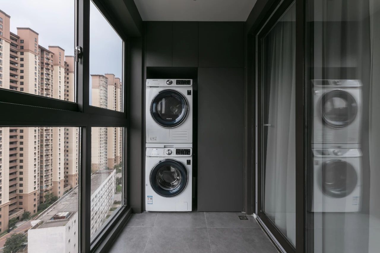 70㎡极简公寓装修效果图