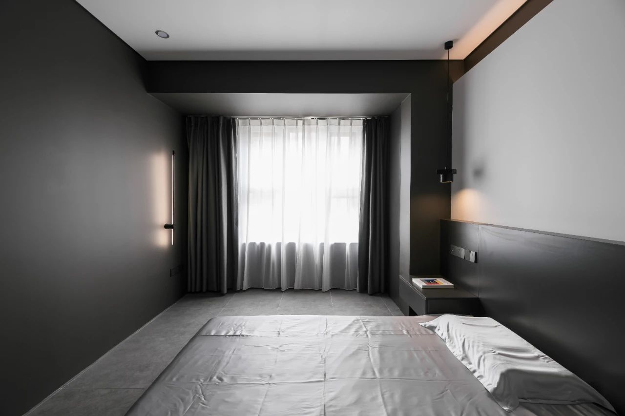 70㎡极简公寓装修效果图