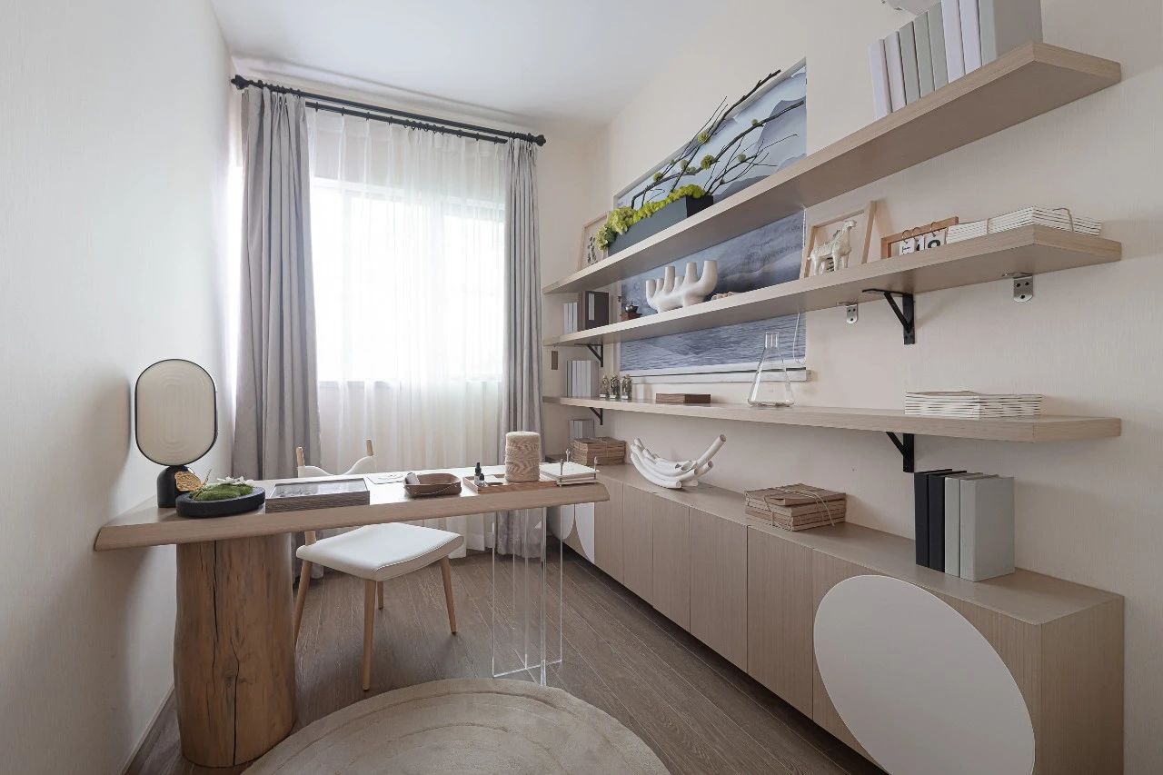 113m²简约现代装修效果图