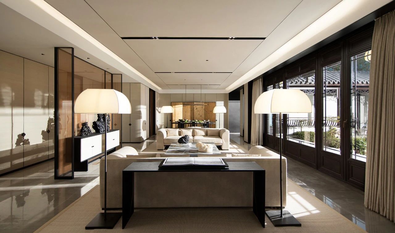 120平新中式风别墅装修效果图