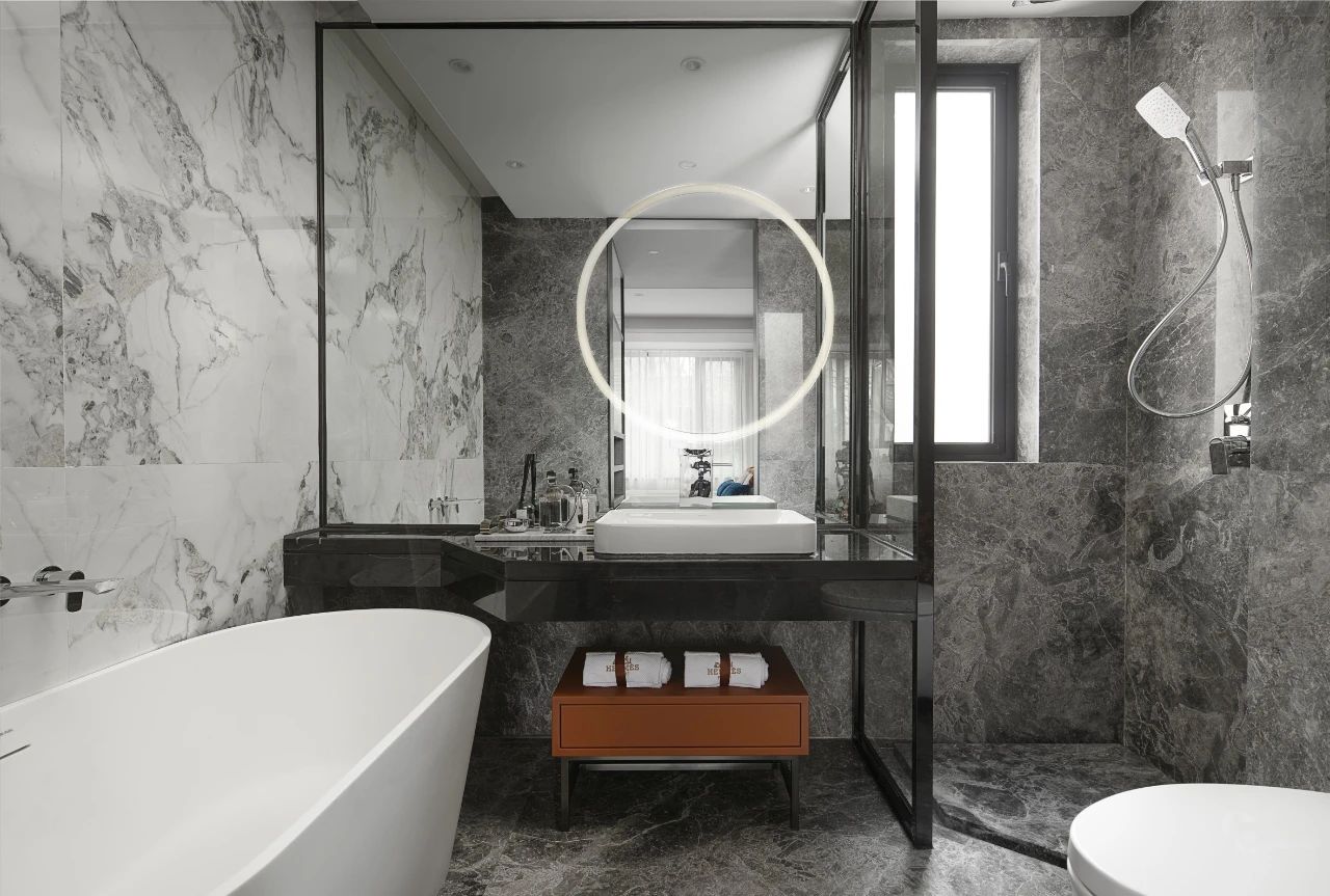 110平现代轻奢四居装修效果图