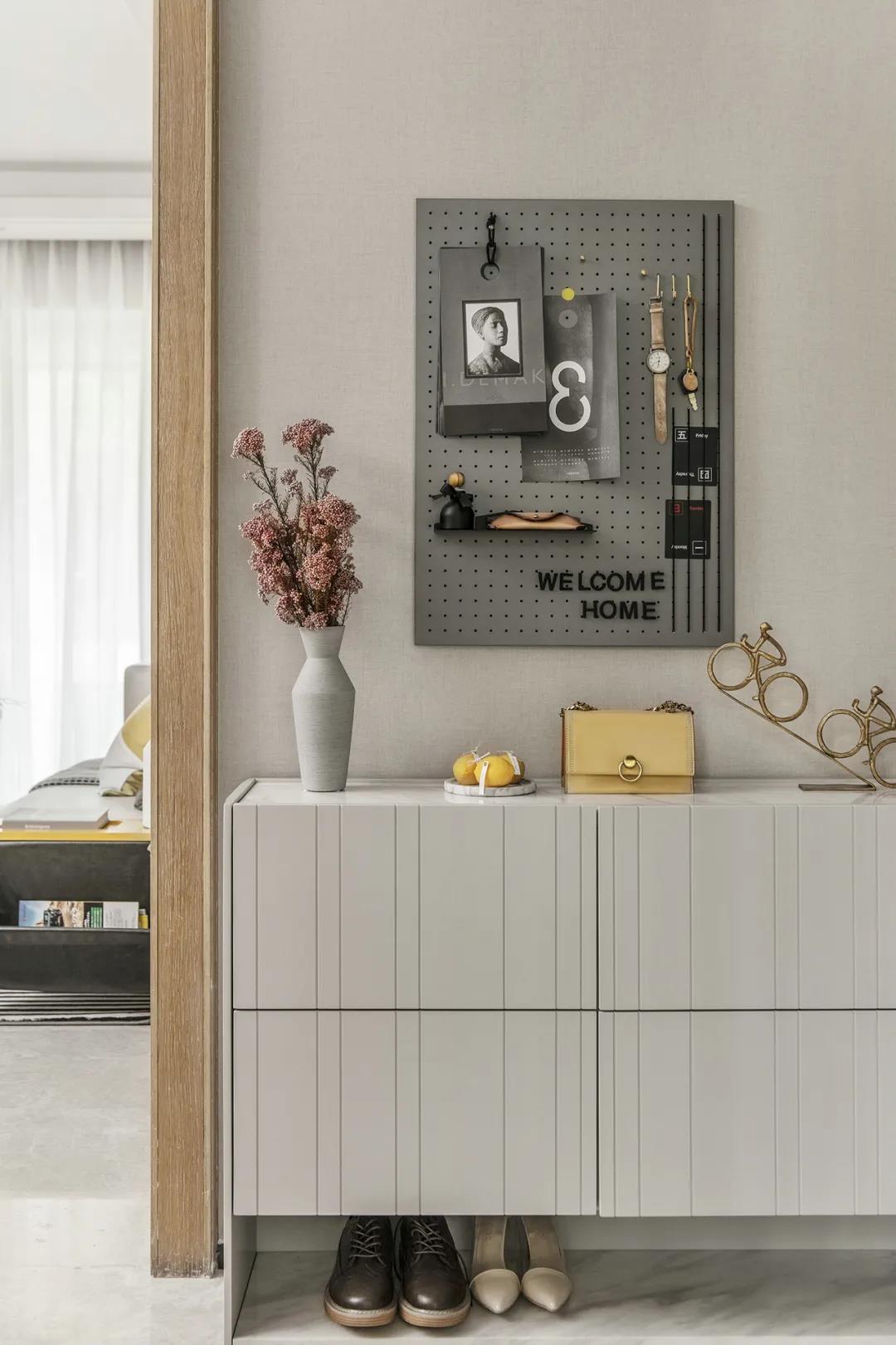 89㎡现代简约装修效果图