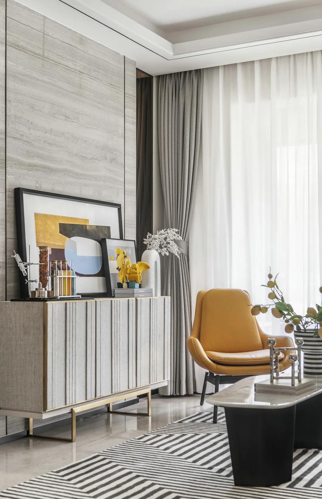 89㎡现代简约装修效果图