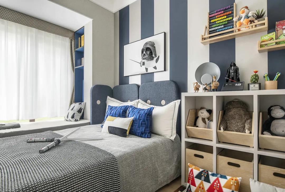 89㎡现代简约装修效果图