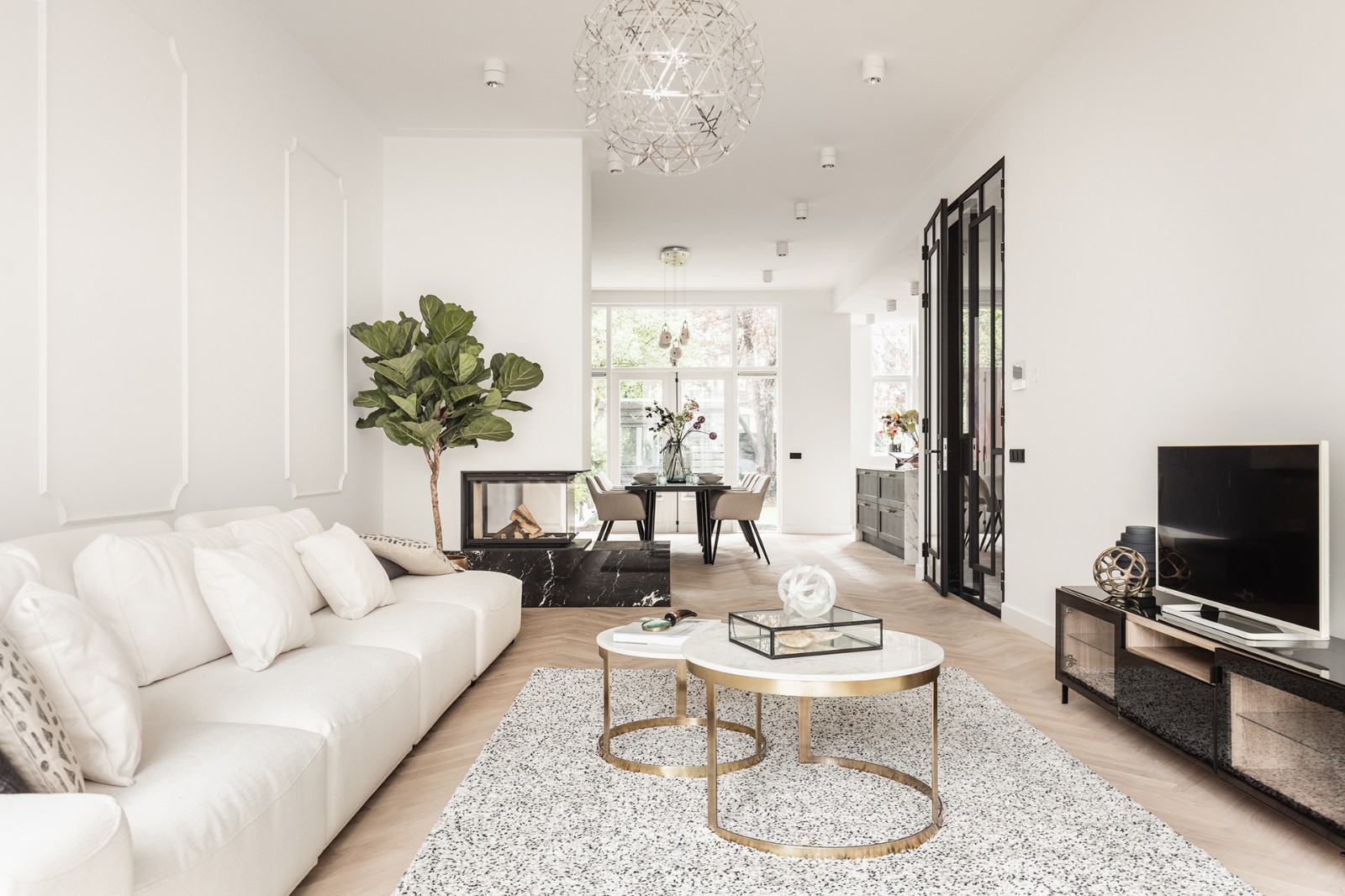 200平简约风别墅装修效果图