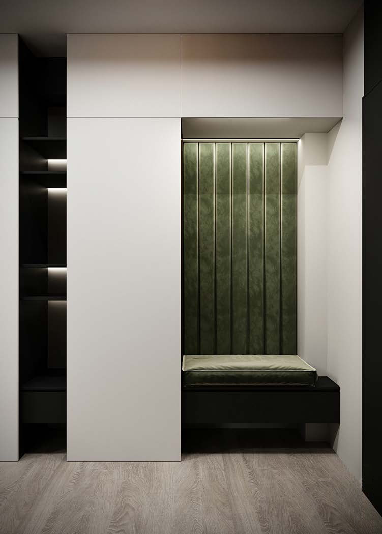  86平混搭公寓装修效果图