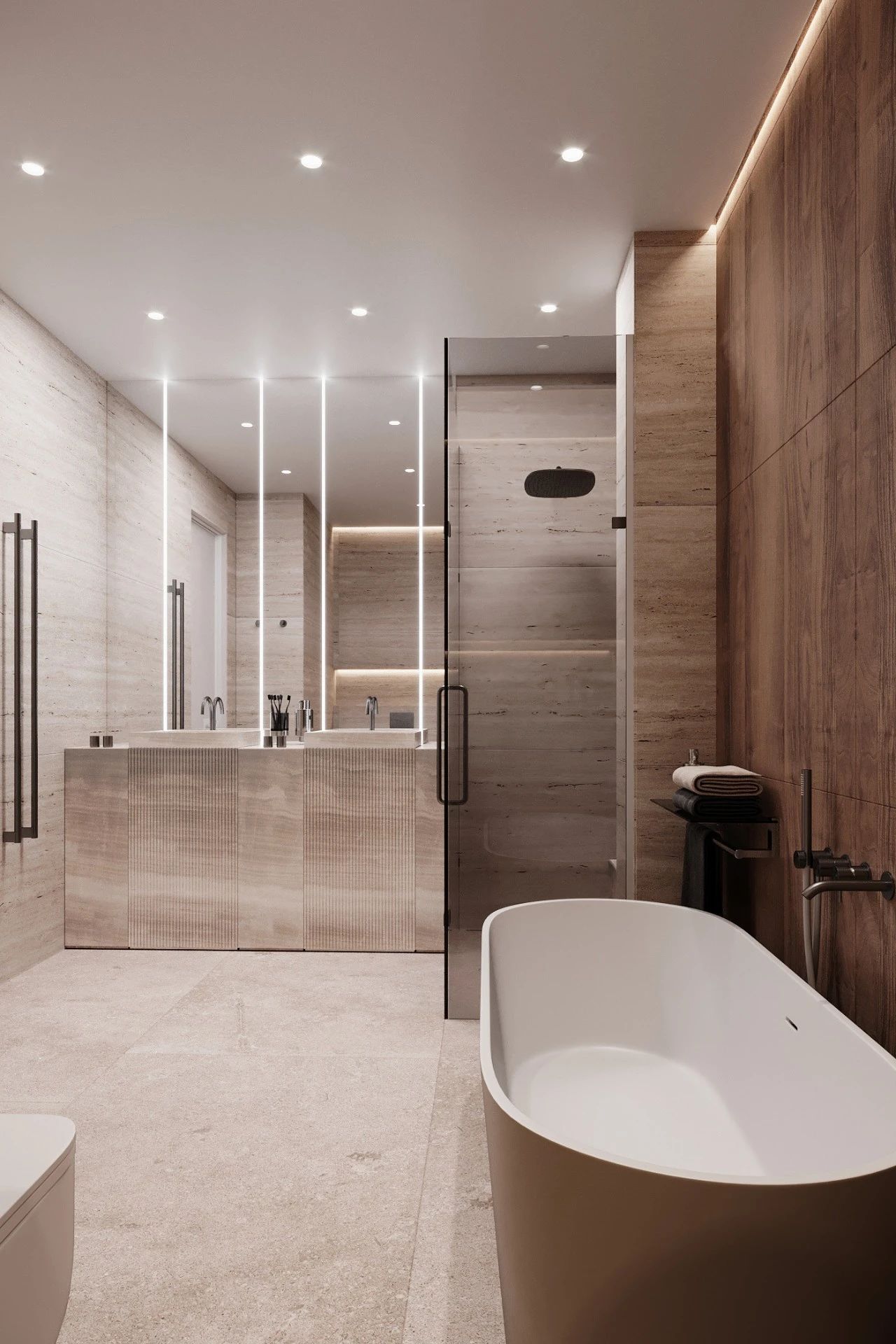 170平现代风装修效果图