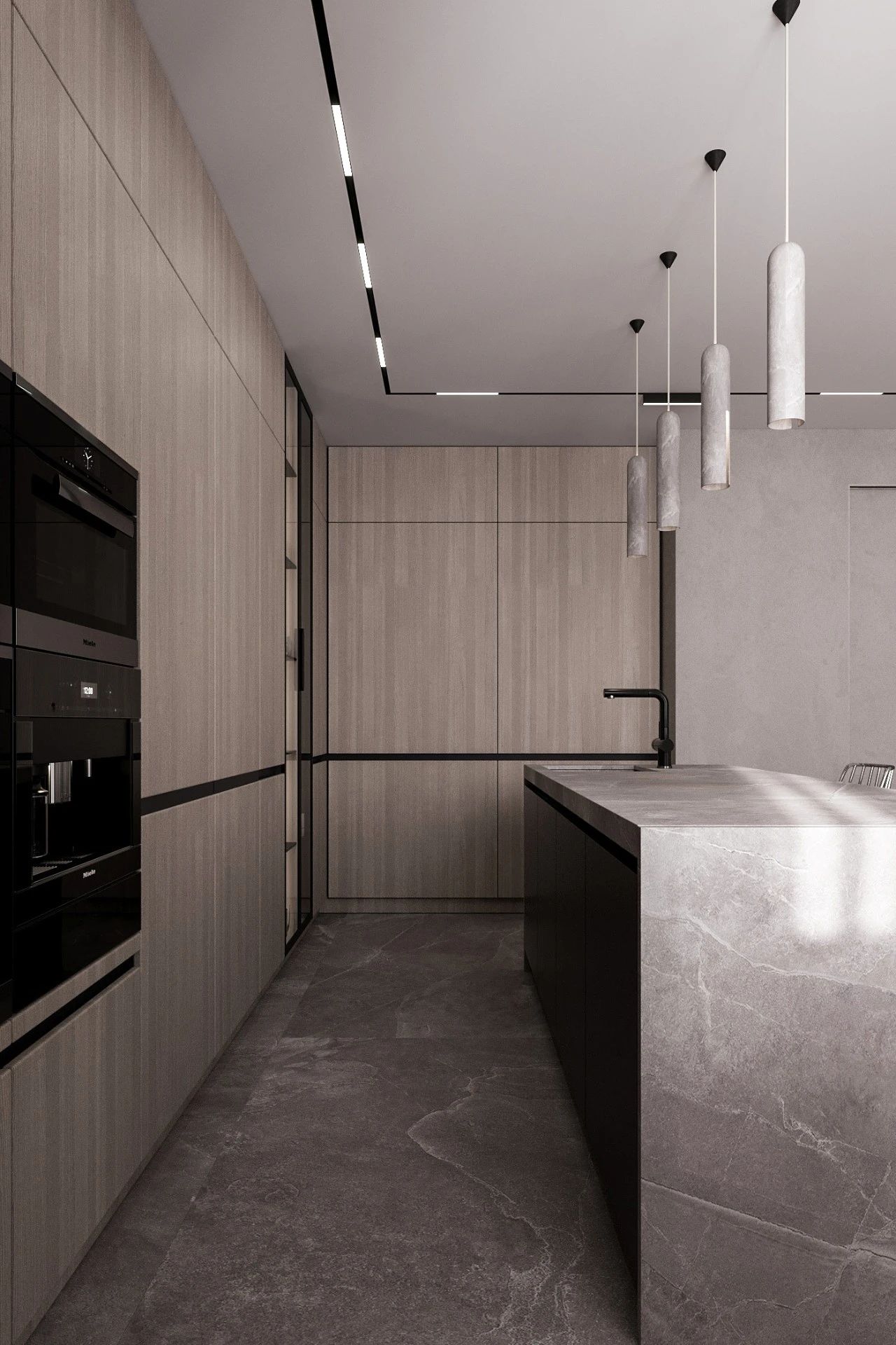 170平现代风装修效果图