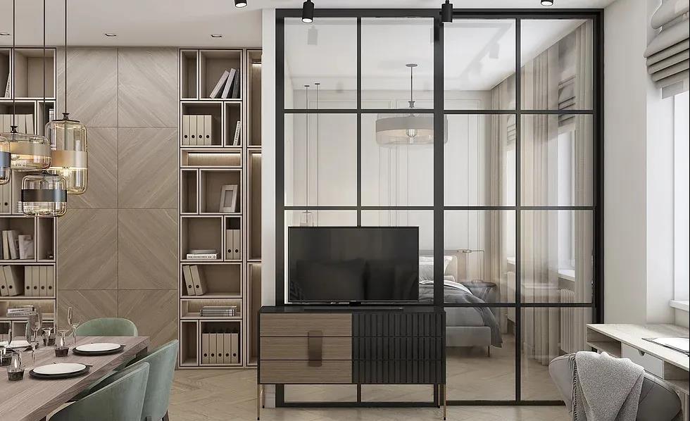 68㎡现代装修效果图