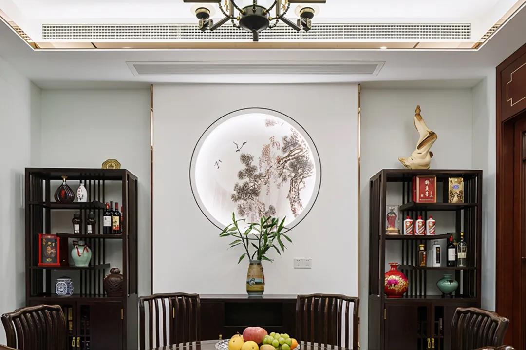 350㎡新中式复式住宅装修效果图