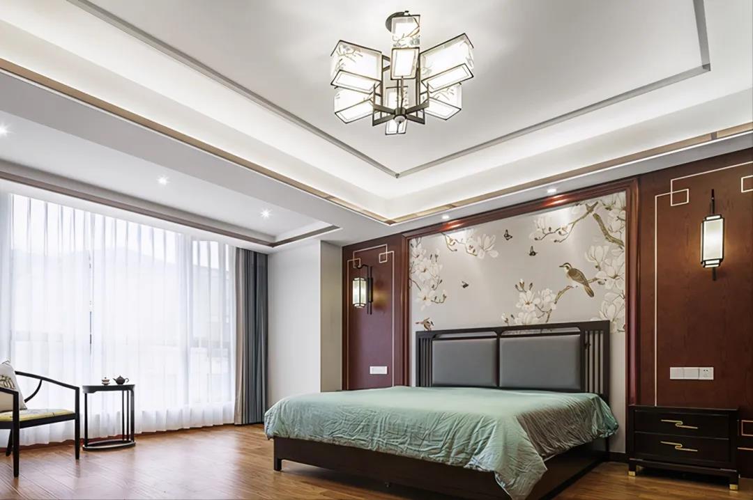 350㎡新中式复式住宅装修效果图