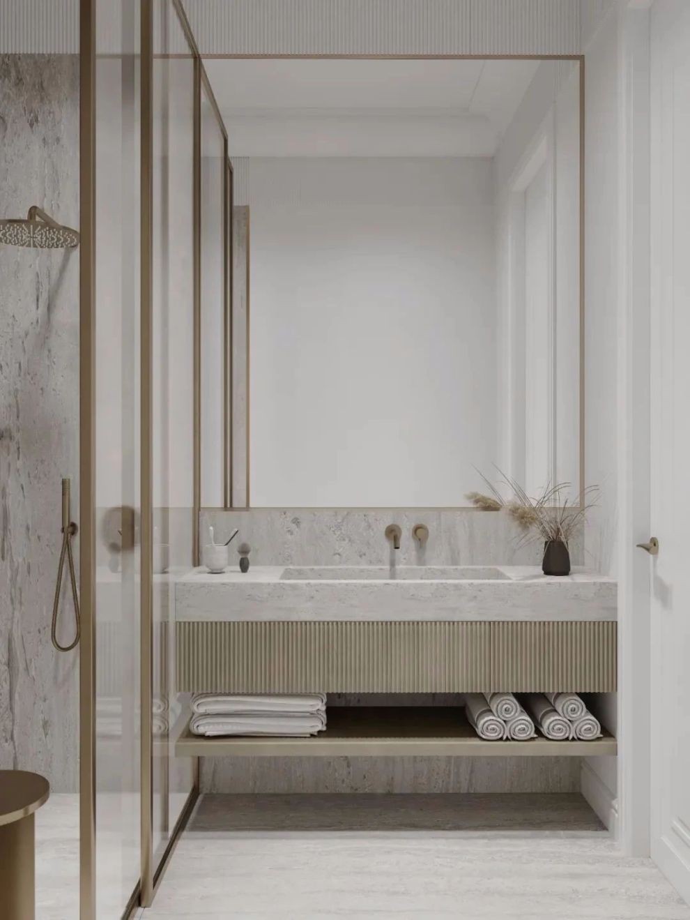 65平简约公寓装修效果图