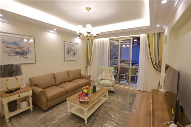 68平欧式公寓装修效果图