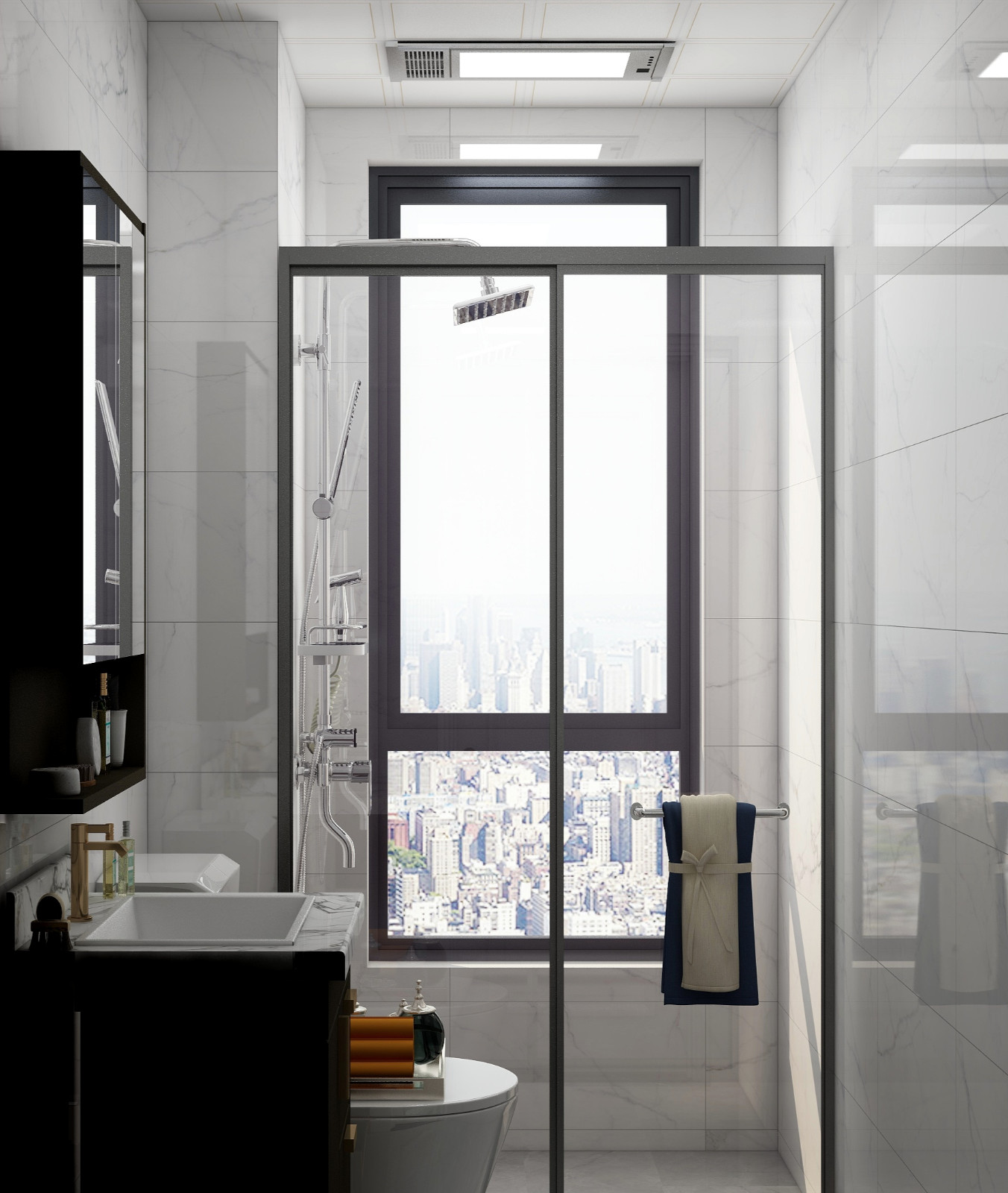 76平现代轻奢装修效果图