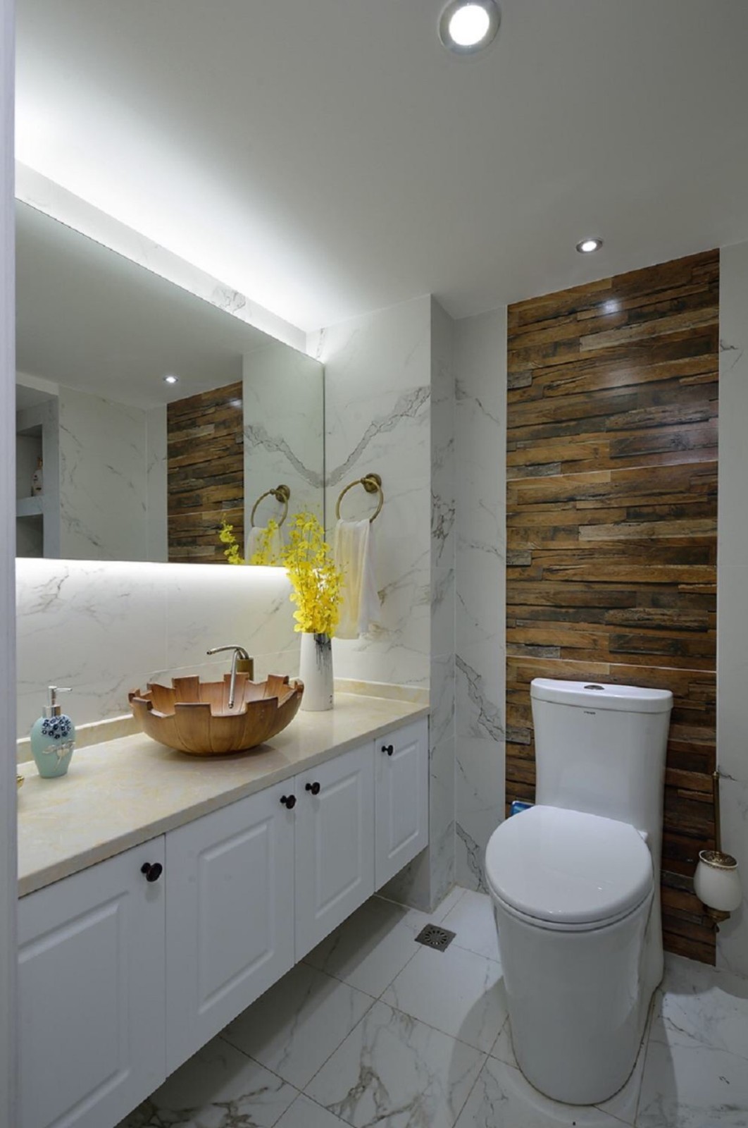 100平现代金属风格修效果图