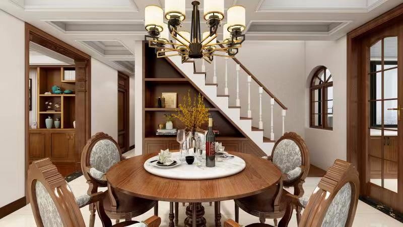 200平中式风格装修效果图