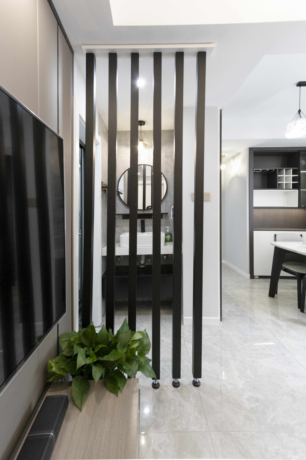 56平现代风格装修效果图