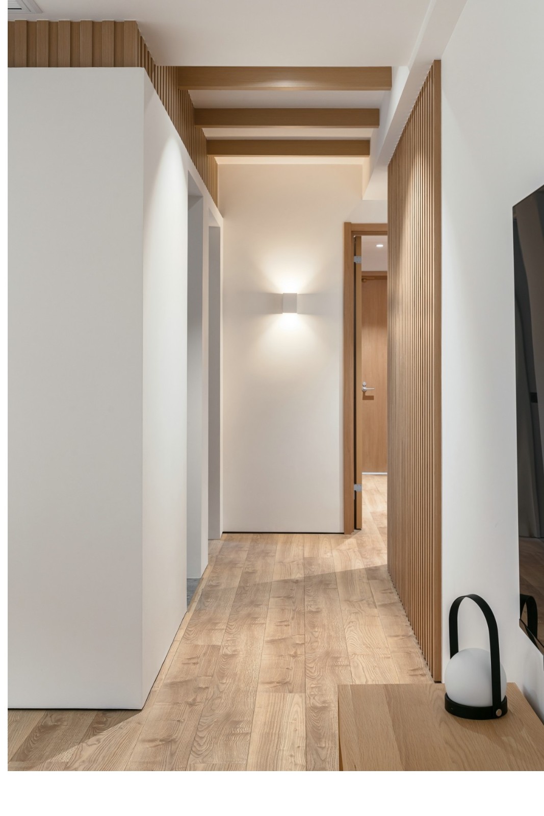 100平日式原木风装修案例