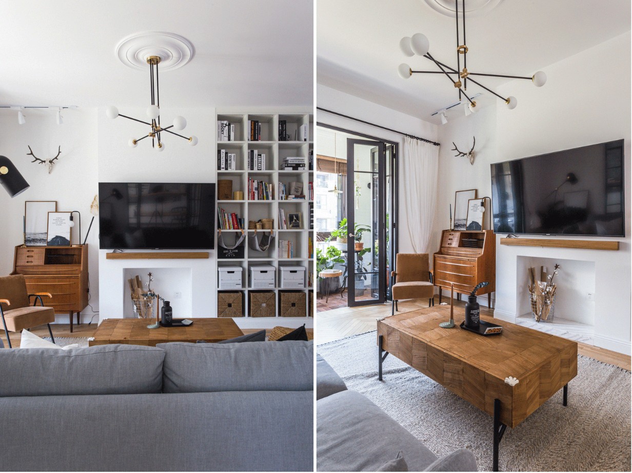 120平混搭风亲子宅