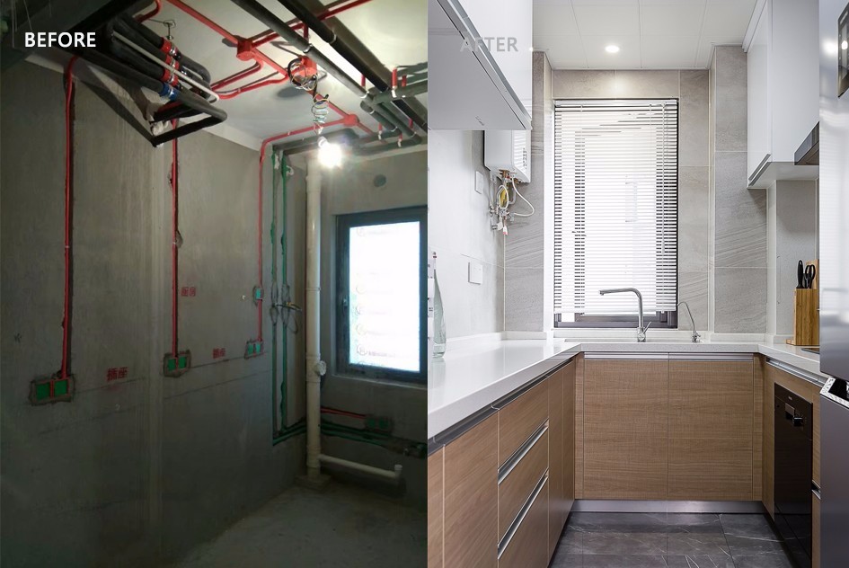 90平现代风装修效果图