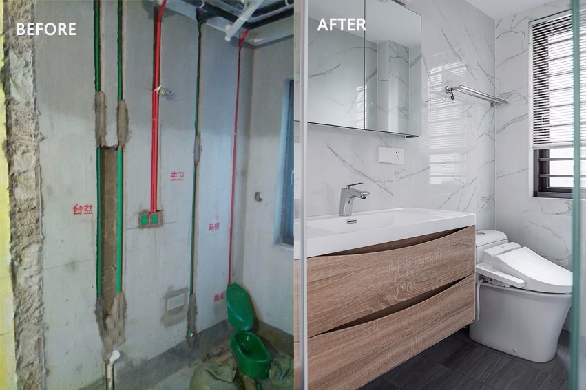 90平现代风装修效果图