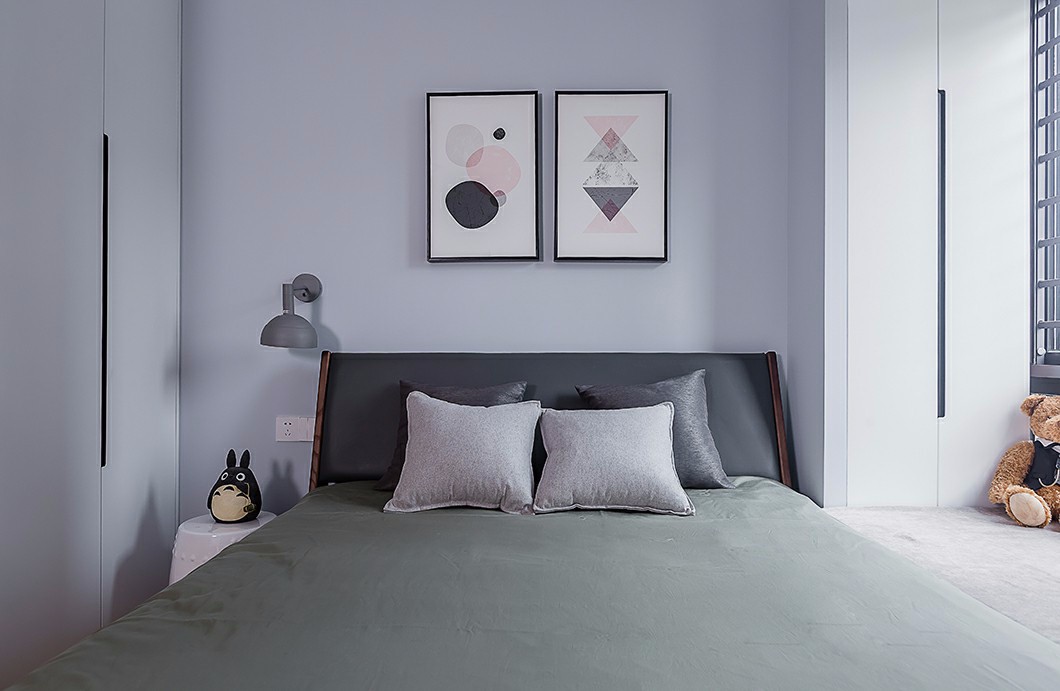 90平现代风装修效果图