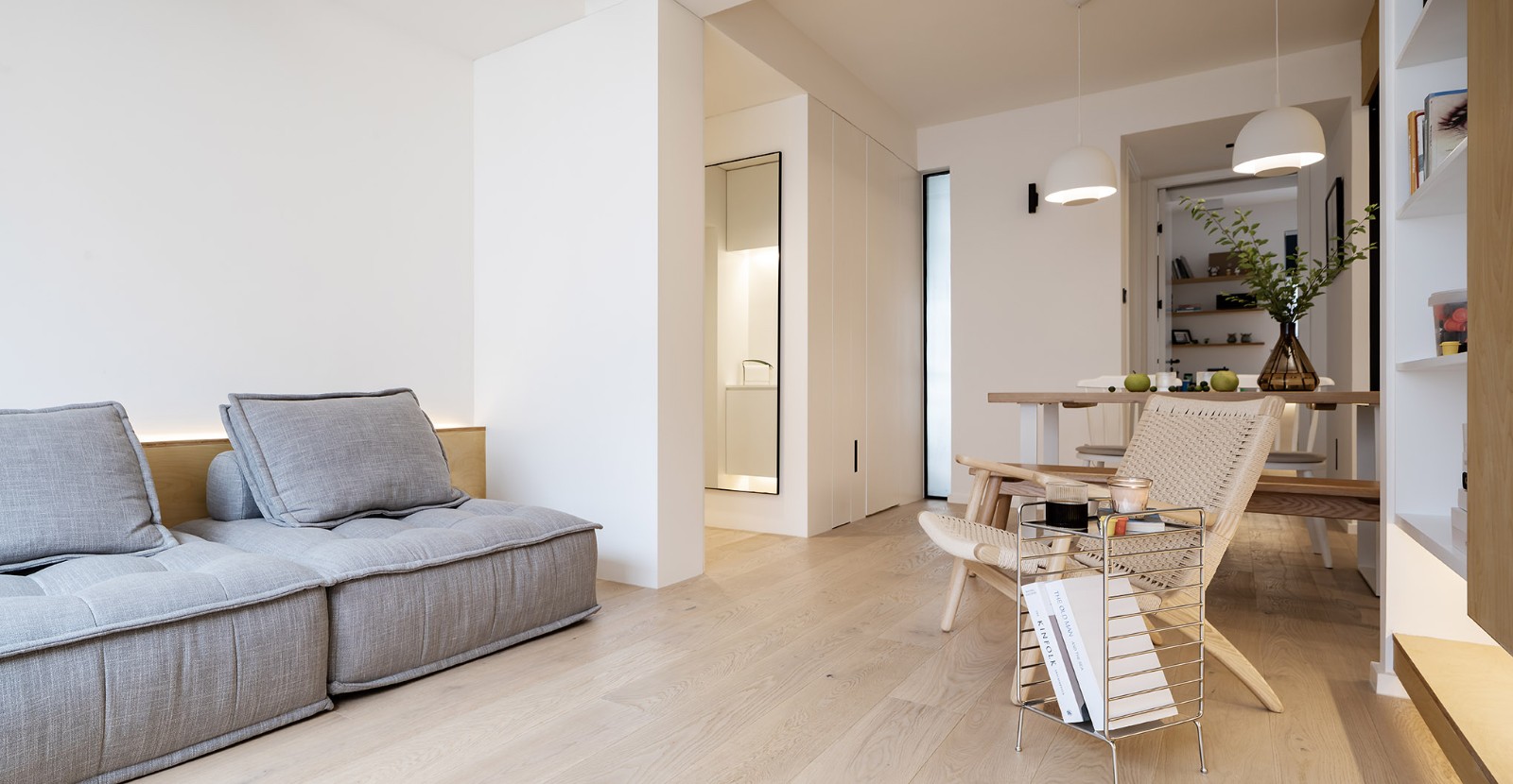 80平原木风格装修效果图