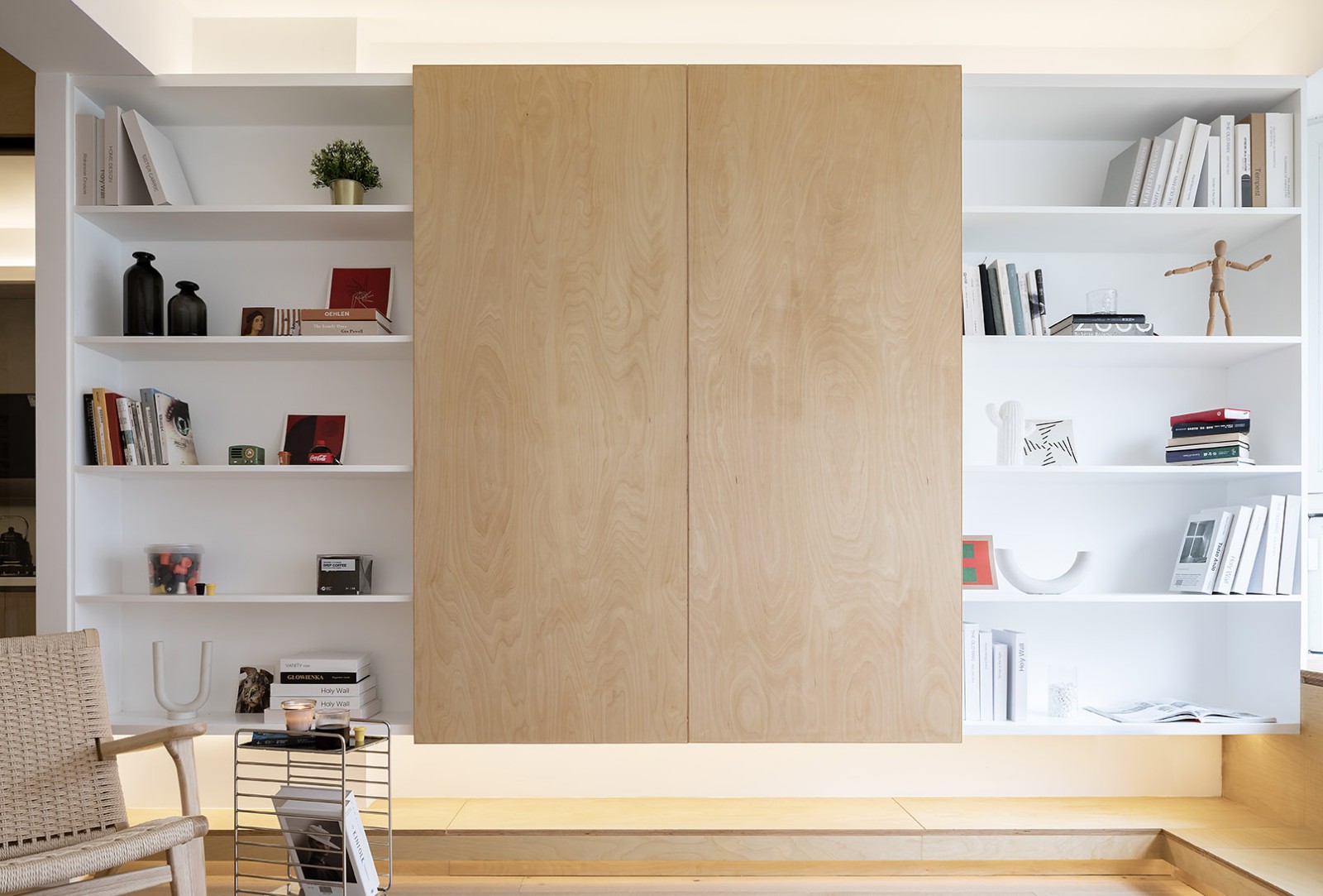 80平原木风格装修效果图