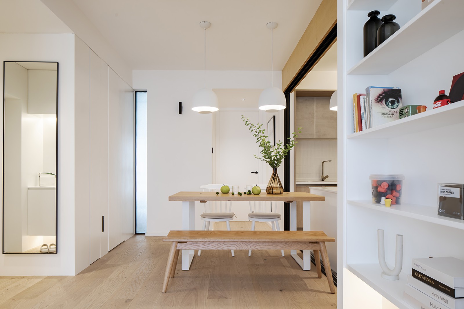 80平原木风格装修效果图