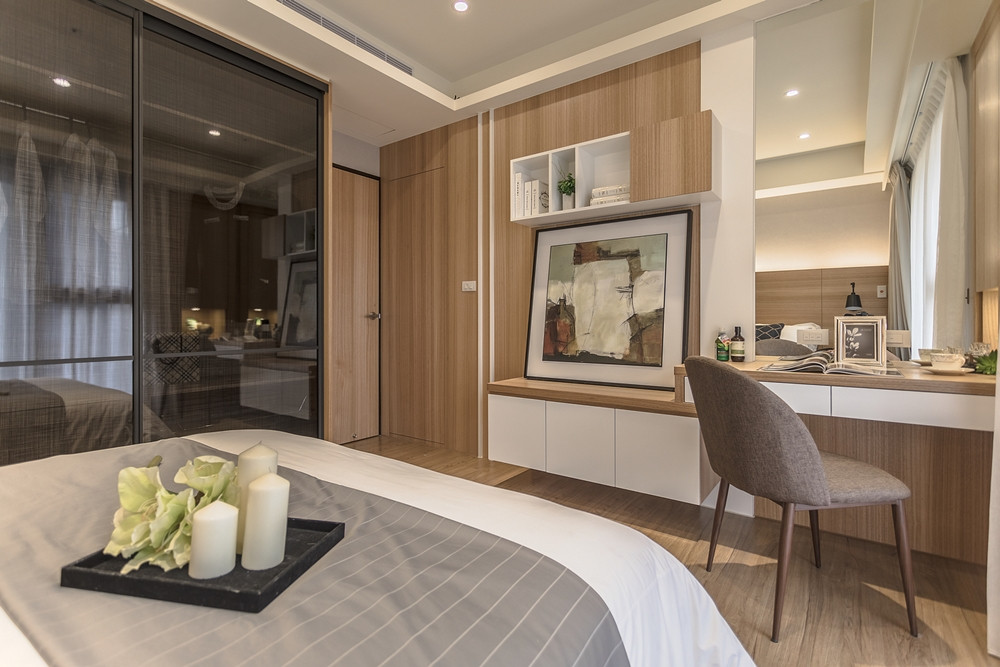 97平现代轻奢装修效果图