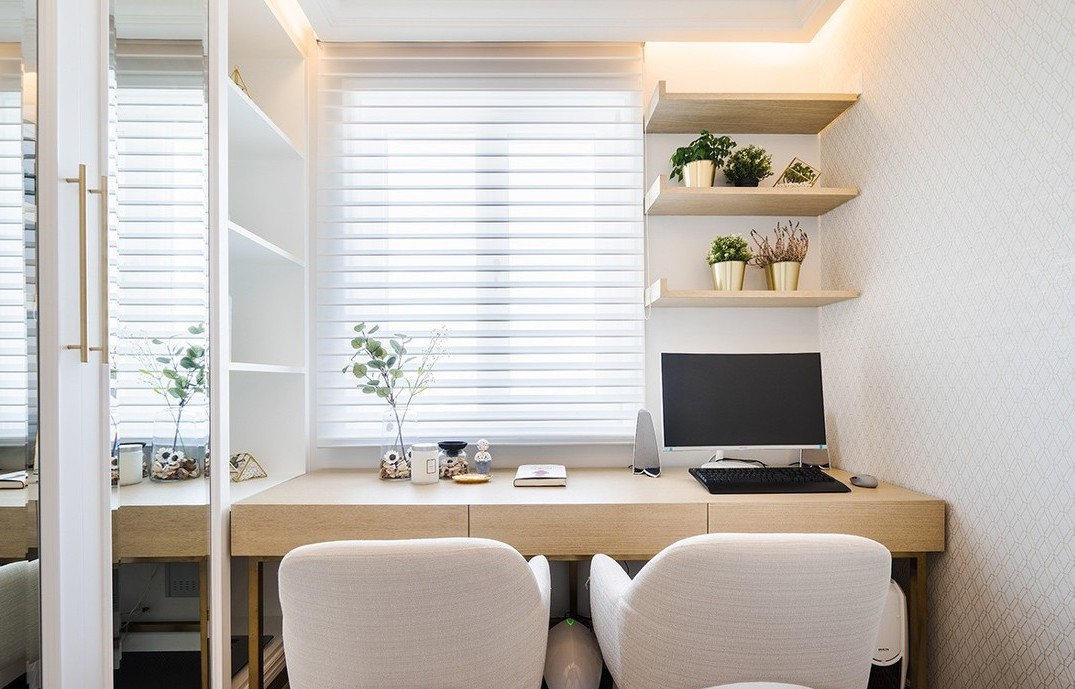 94平美式风格两居室