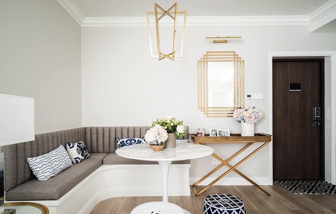 94平美式风格两居室