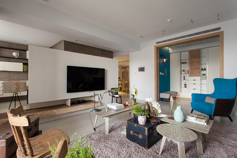 110平简约公寓装修效果