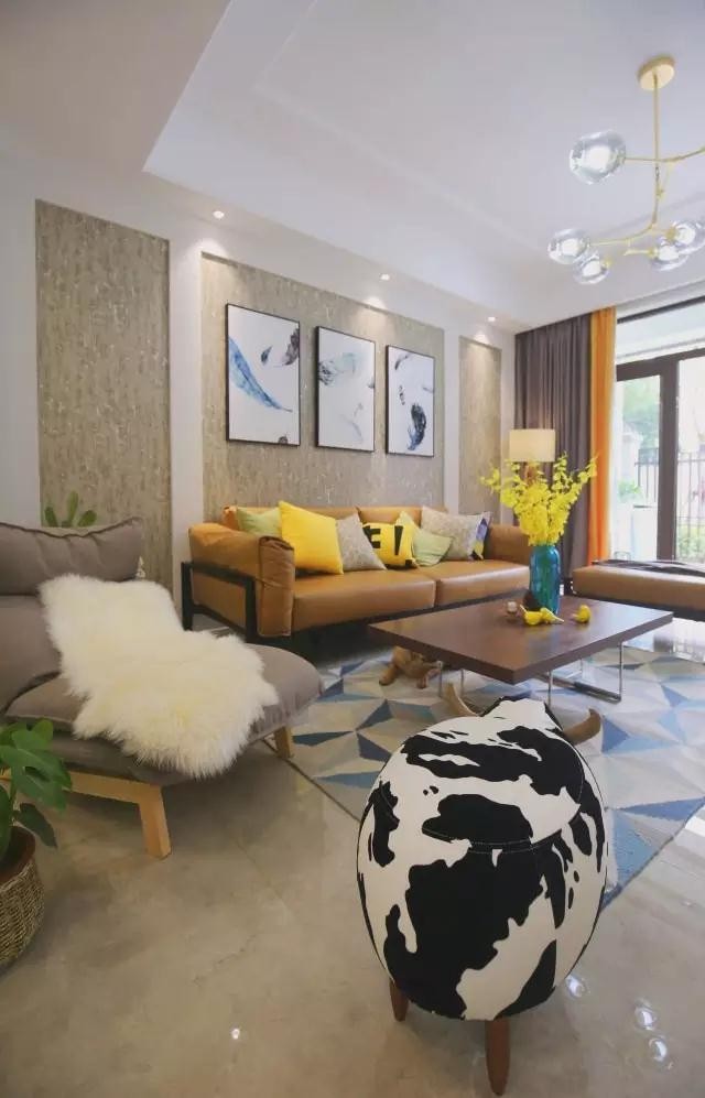 140m&sup2;北欧现代混搭