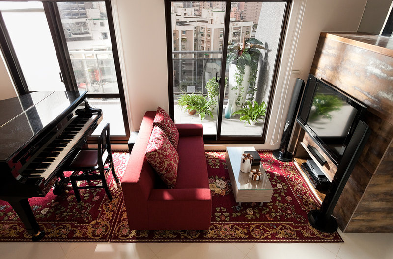 120简约复式装修效果