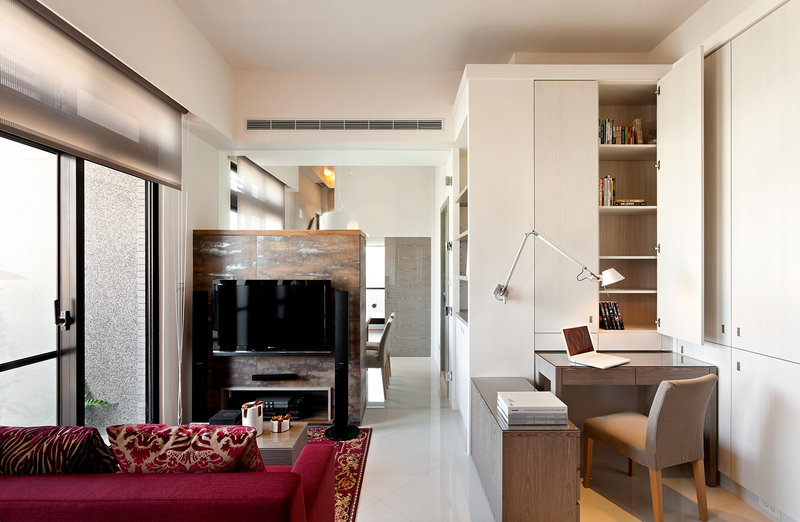 120简约复式装修效果